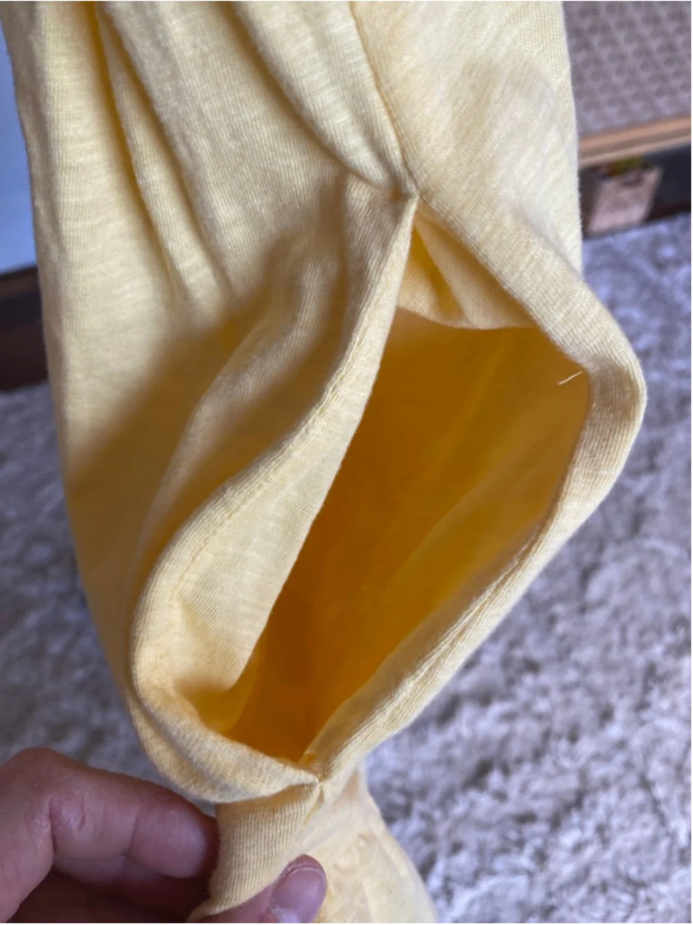 Old Navy Mini Dress Butter Yellow Coastal Cottagecore Tiered S Soft Quiet Luxury